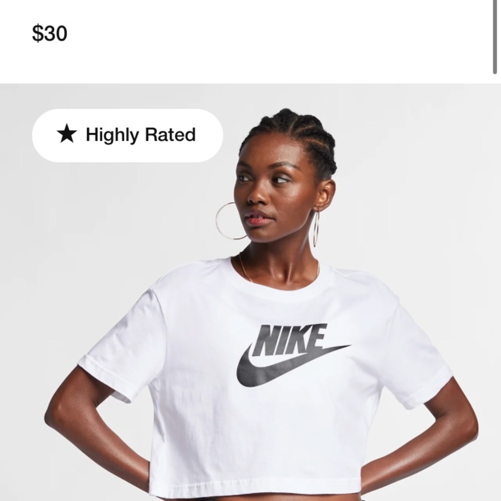 Nike crop top